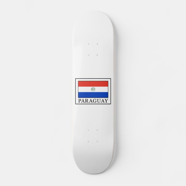 Skateboard Paraguay (Anverso)