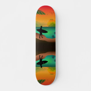 Skateboard Paraíso oceánico de verano