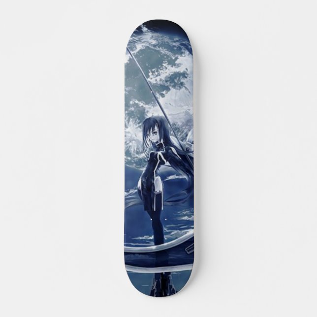 Skateboard parca de sexo femenino (Anverso )