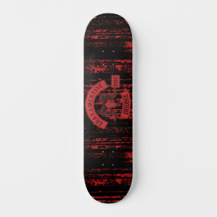 Skateboard Parche de Camisero Rojo Goatamentise