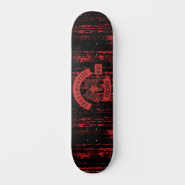 Skateboard Parche Goatamentise Red Biker