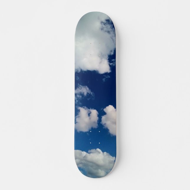Skateboard Parches blandos de nubes (Anverso )