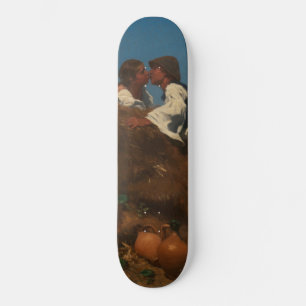 Skateboard Pareja de besos (The Kiss) (por von Pettenkofen)