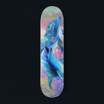 Skateboard Pareja delfín - Amor - Feliz -<br><div class="desc">Pareja delfín</div>