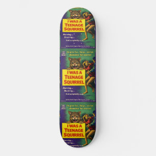 Skateboard Parodia de Ardilla Adolescente