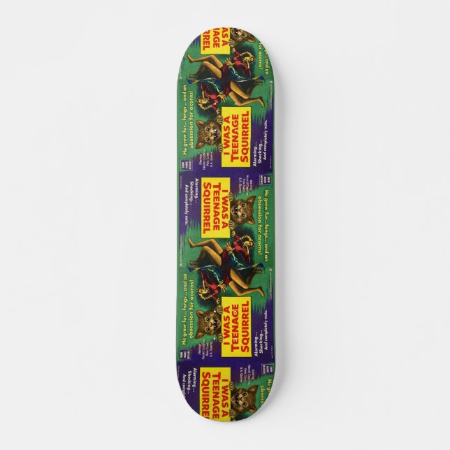 Skateboard Parodia de Ardilla Adolescente (Anverso )