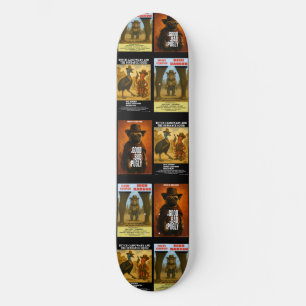 Skateboard Parodia de cartel de película western