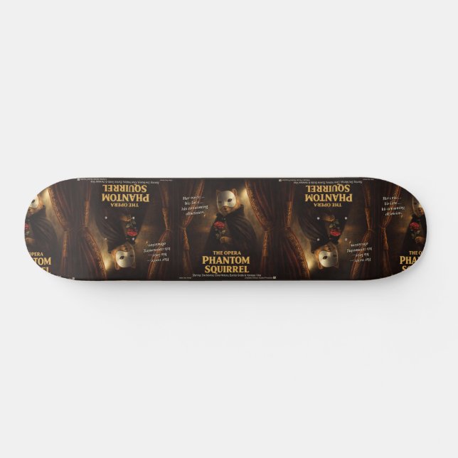 Skateboard Parodia de la Ópera del Fantasma de la Ardilla (Horz)