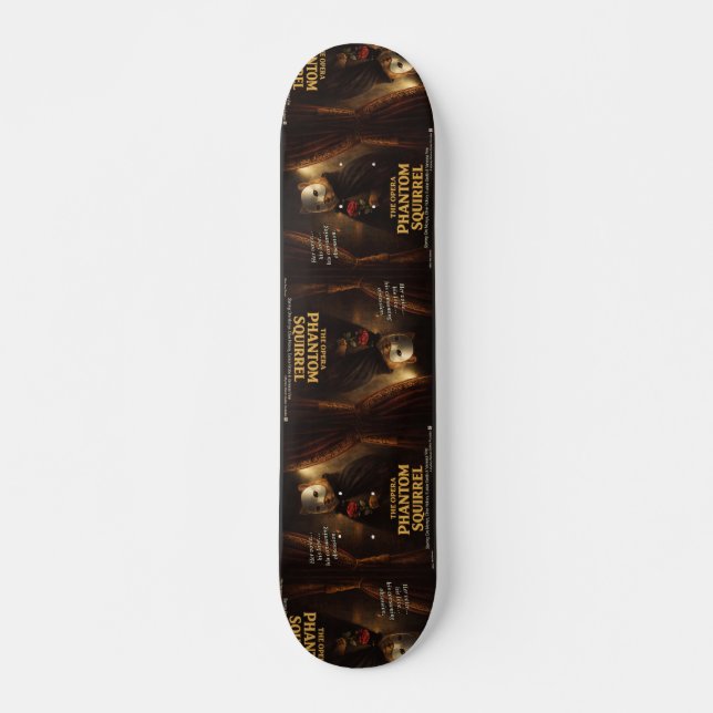 Skateboard Parodia de la Ópera del Fantasma de la Ardilla (Anverso )