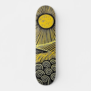 Skateboard Pasar por la Hora de Oro