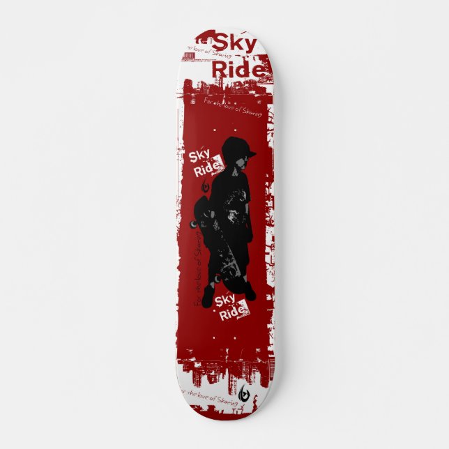 Skateboard Paseo del cielo (Anverso )