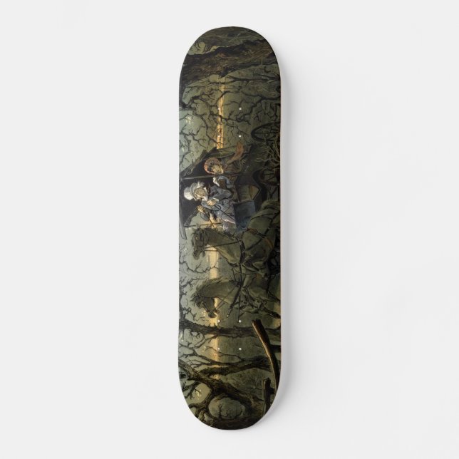 Skateboard Paseo por el Keppler Presidencial "Bosque embrujad (Anverso)