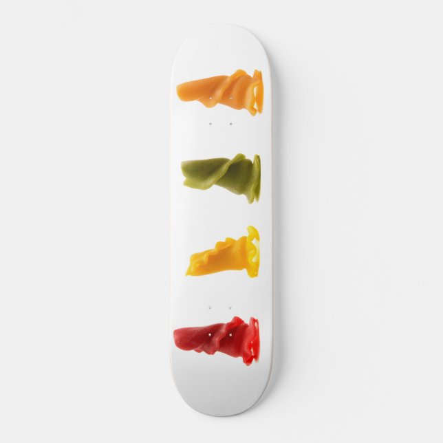 Skateboard Pastas mixtas con forma rara (Anverso)