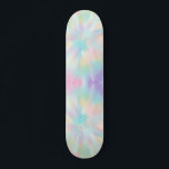 Skateboard Pastel Tie Dye<br><div class="desc">impresión de color de corbata pastel</div>
