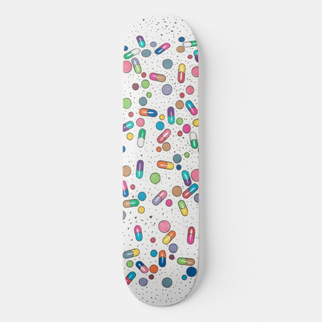 Skateboard Pastillas (Anverso)