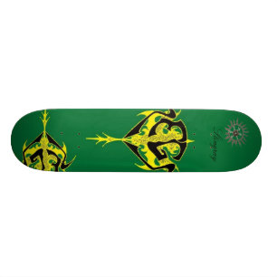Skateboard Patín de la "pastinaca" de Regs