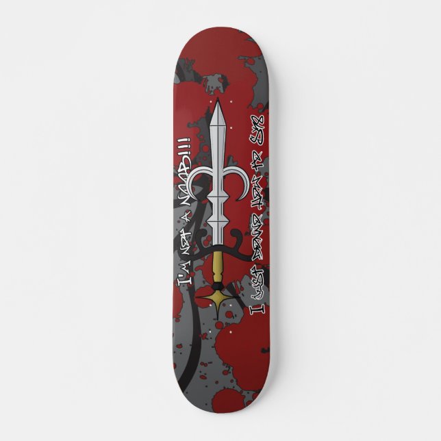 Skateboard patín del godsword (Anverso )