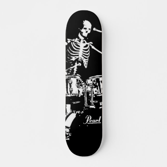 Skateboard patín esquelético del tambor (Anverso )