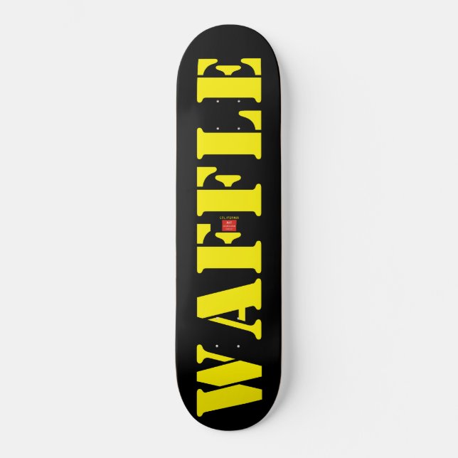 Skateboard Patín WAFFLE (Anverso)