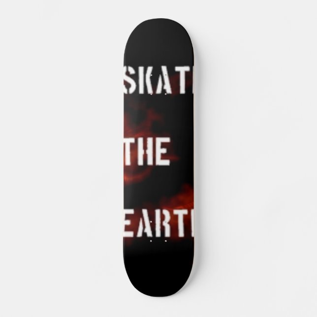Skateboard Patina la tierra (Anverso)
