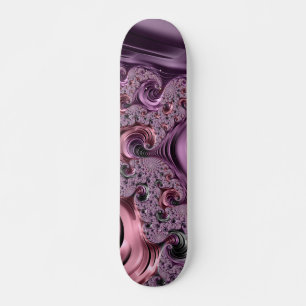 Skateboard patinador de encaje de lavanda