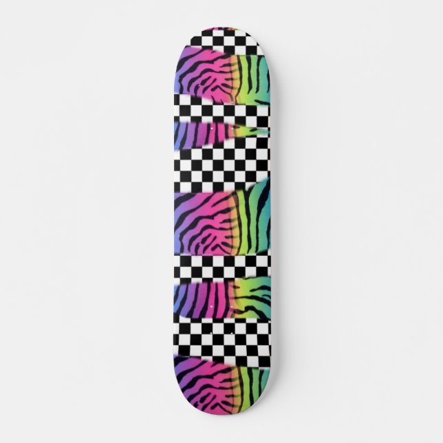 Skateboard Patinador del vintage (Anverso )