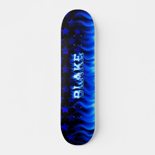 Skateboard Patinador Skatersollie azul Blake. (Anverso )