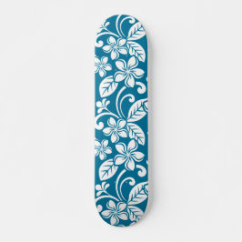 SKATEBOARD PATINADORA ISLAND PLUMERIA (BLUE CARIBEÑO)