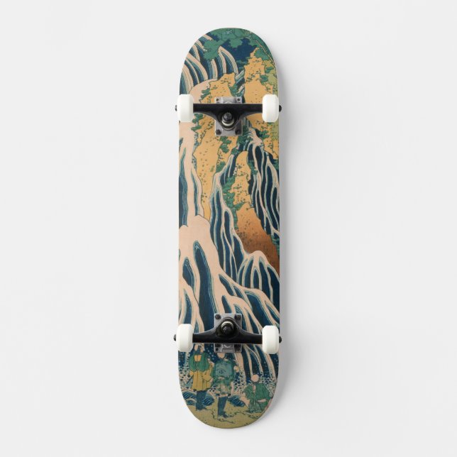Skateboard Patinadores de arte japonés (Anverso)
