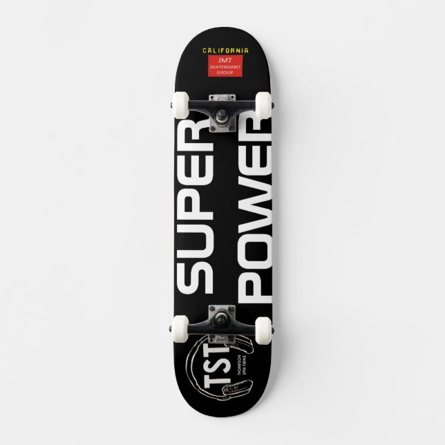 SKATEBOARD PATINADORES SUPER POWER / JMT USA (Anverso)