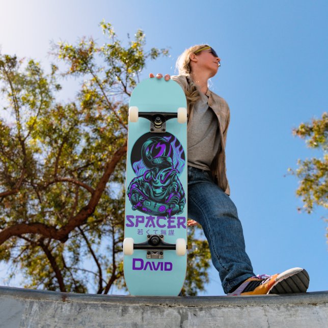 Skateboard Patinaje astronauta (Exterior 1)