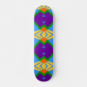 Skateboard Patinaje con bandera de Manitou Springs