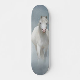 Skateboard Patinaje de caballos WHite