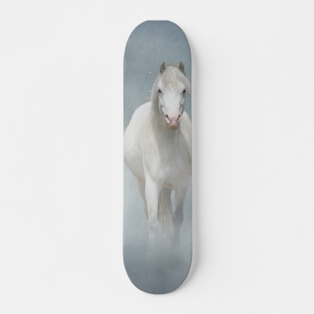 Skateboard Patinaje de caballos WHite (Anverso )