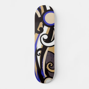 Skateboard Patinaje de color Grange Dance Abstract