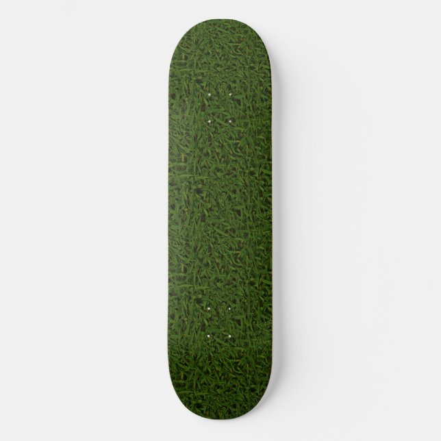 Skateboard Patinaje de hierba verde fresco (Anverso)