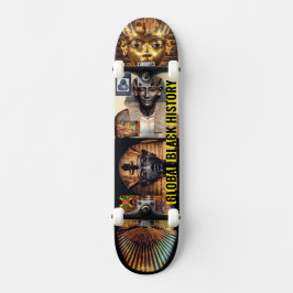 SKATEBOARD PATINAJE DE HISTORIA NEGRA GLOBAL