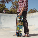 Skateboard Patinaje de ilustracion Graffiti Urbano<br><div class="desc">Graffiti urbano ilustracion arte Skateboard</div>