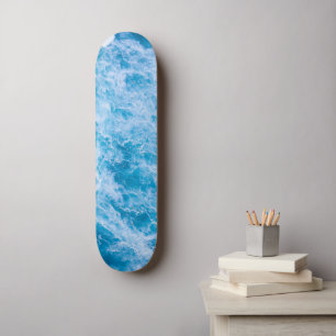 Skateboard Patinaje De Moda De Olas Oceánicas Inspirado En El