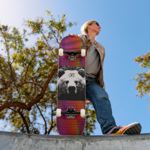 SKATEBOARD PATINAJE DE OSO GRIZADO