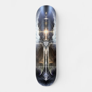 Skateboard Patinaje deportivo Heavenly Angel Wing Cross Fract