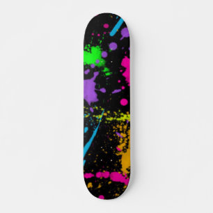 Skateboard Patinaje deportivo Splash Colorido