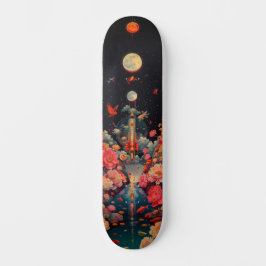 Skateboard Patinaje espacial Bloomy