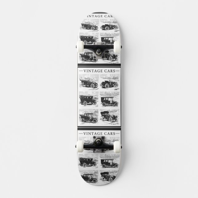 Skateboard Patinaje para coches de época (Anverso)