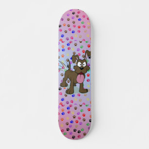 Skateboard Patinaje para perros felices