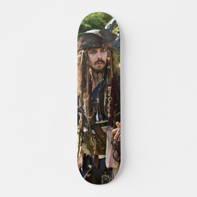 Skateboard Patinaje PIRATE CAPTAIN COSPLAY, Cubierta de 77/3" (Anverso )