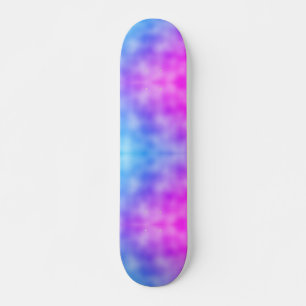 Skateboard Patinaje sobre el patrón azul y púrpura