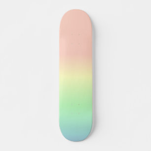 Skateboard Patinaje sobre el patrón del arcoiris de Ombre