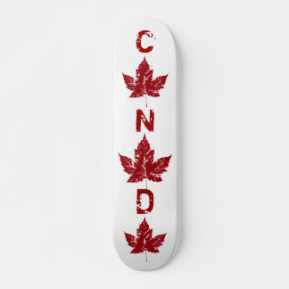 Skateboard Patinaje sobre hojas de maple en Canadá con proble