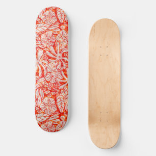 Skateboard Patinaje tropical hau naupaka